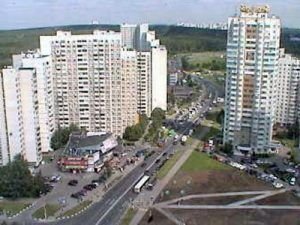 Moscow webcam, South Butovo, Skobelevskaya street in real time