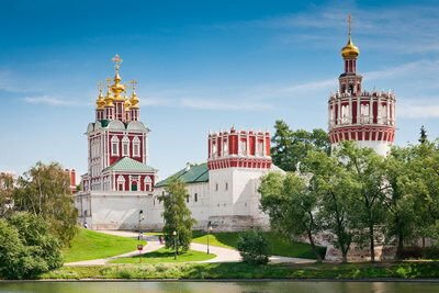 Webcam Moscow webcams, Novodevichy Convent in real time